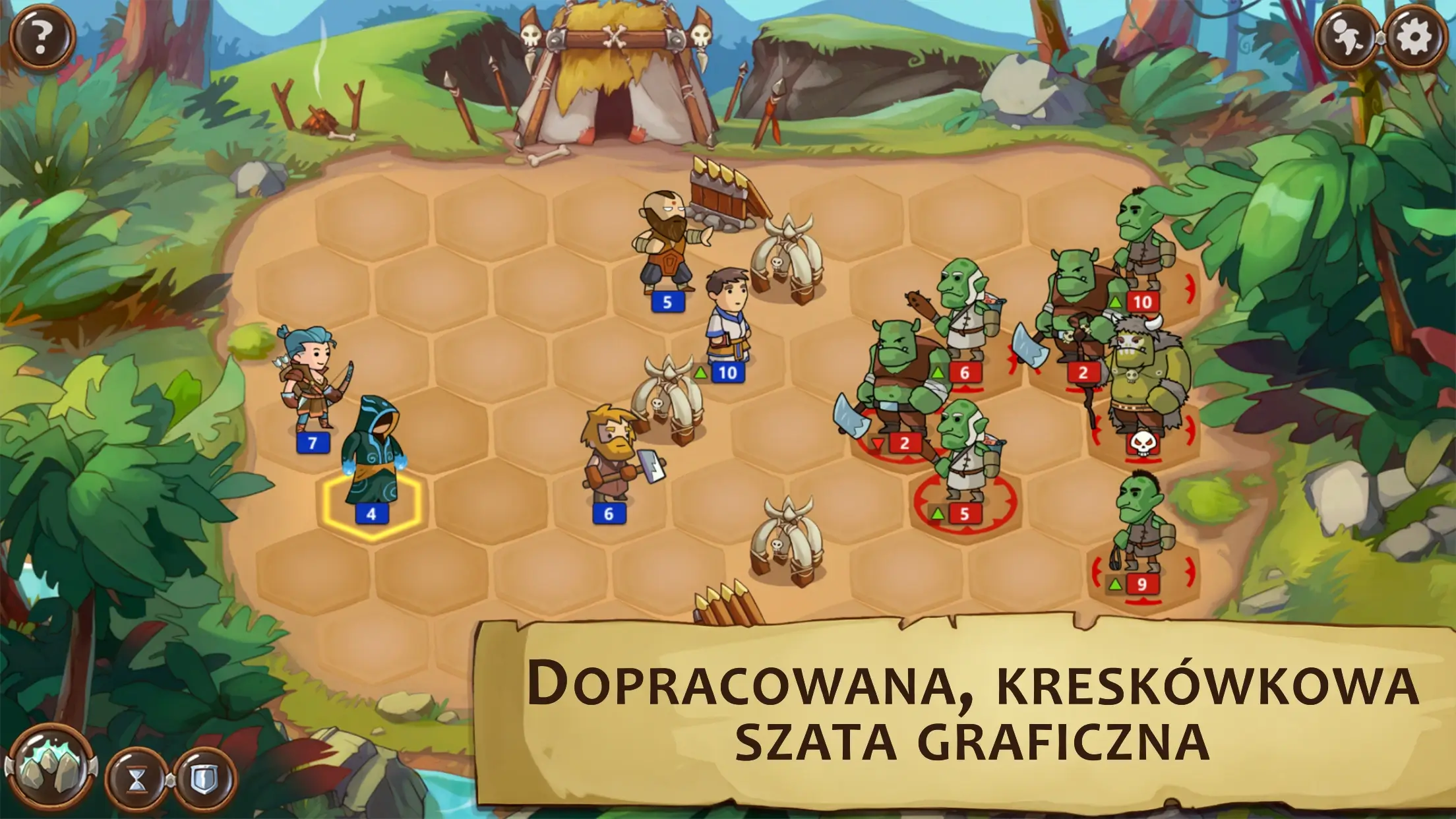 Zrzut ekranu z gry Braveland Wizard 1