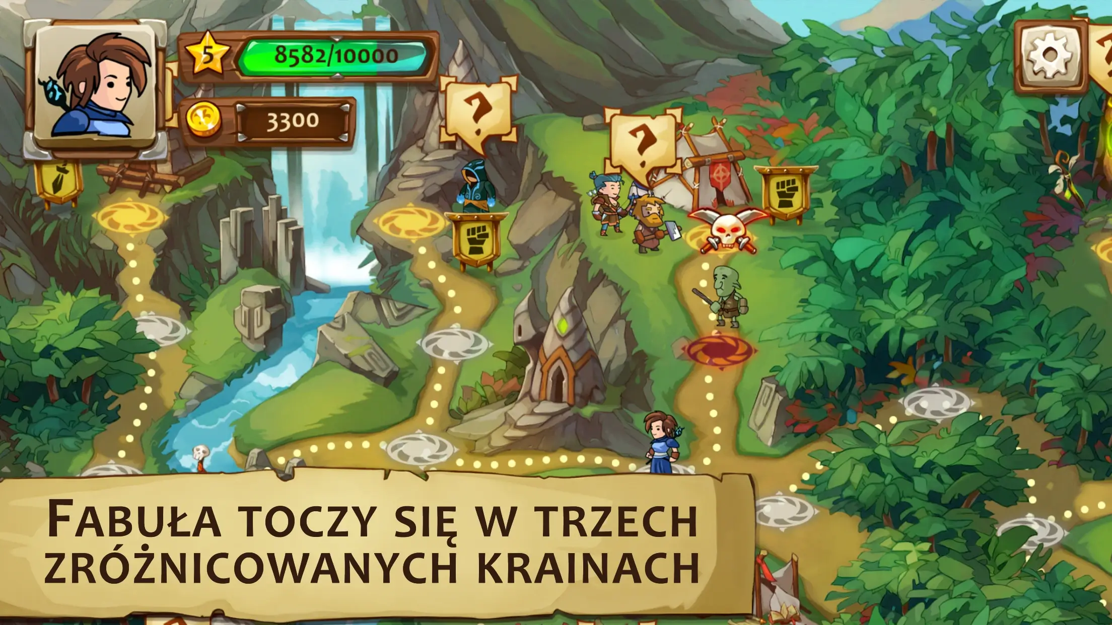 Zrzut ekranu z gry Braveland Wizard 2