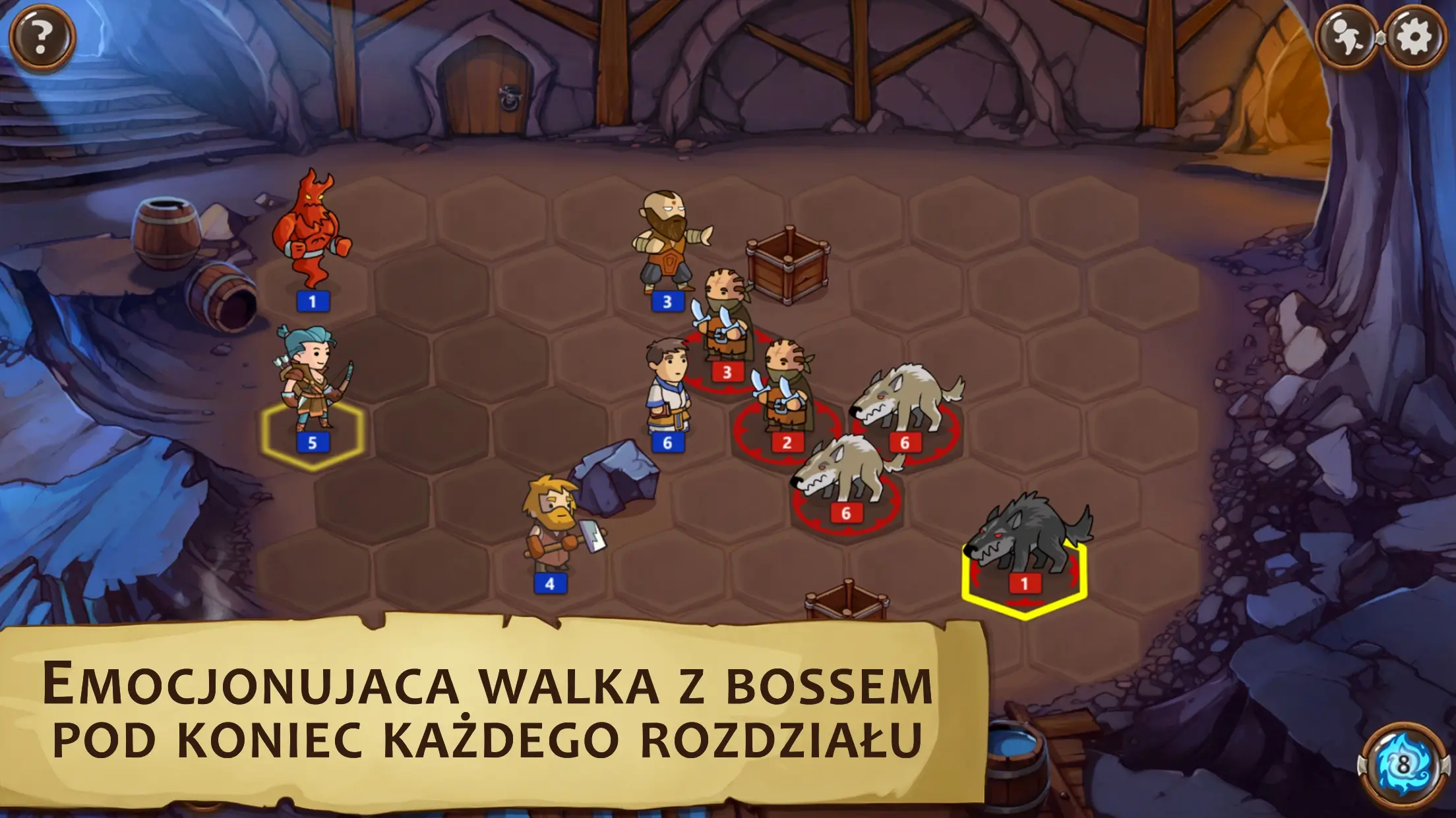 Zrzut ekranu z gry Braveland Wizard 3